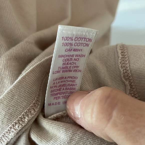 Long Velvet Cotton Tank - Picture 7 of 7